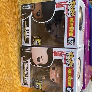 Pulp fiction vinyl pop figures